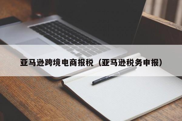 亚马逊跨境电商报税（亚马逊税务申报）