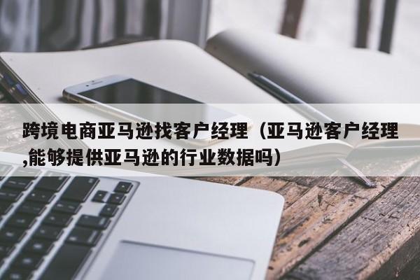 跨境电商亚马逊找客户经理（亚马逊客户经理,能够提供亚马逊的行业数据吗）