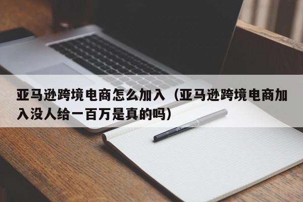 亚马逊跨境电商怎么加入（亚马逊跨境电商加入没人给一百万是真的吗）