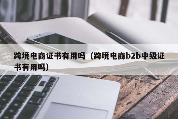 跨境电商证书有用吗（跨境电商b2b中级证书有用吗）