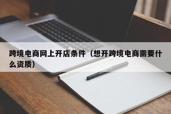 跨境电商网上开店条件（想开跨境电商需要什么资质）