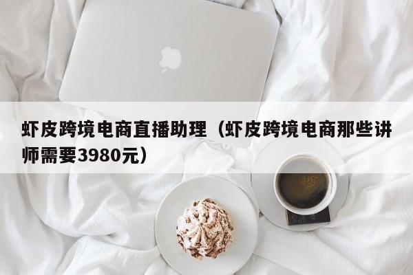 虾皮跨境电商直播助理（虾皮跨境电商那些讲师需要3980元）